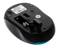 VERBATIM Mysz Go Nano bezprzewodowa 2,4GHz niebieska 49044 - 1193947 - zdjęcie 5